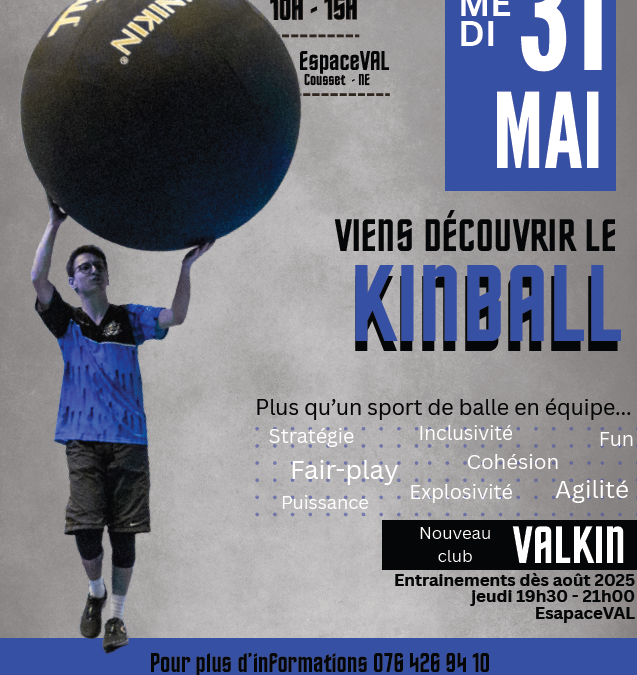 Événement – Initiation Kin-ball