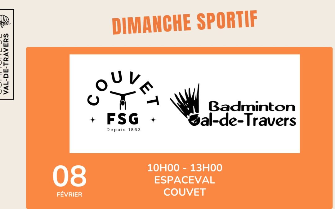 Dimanche sportif – 2ème matinée le 08 février